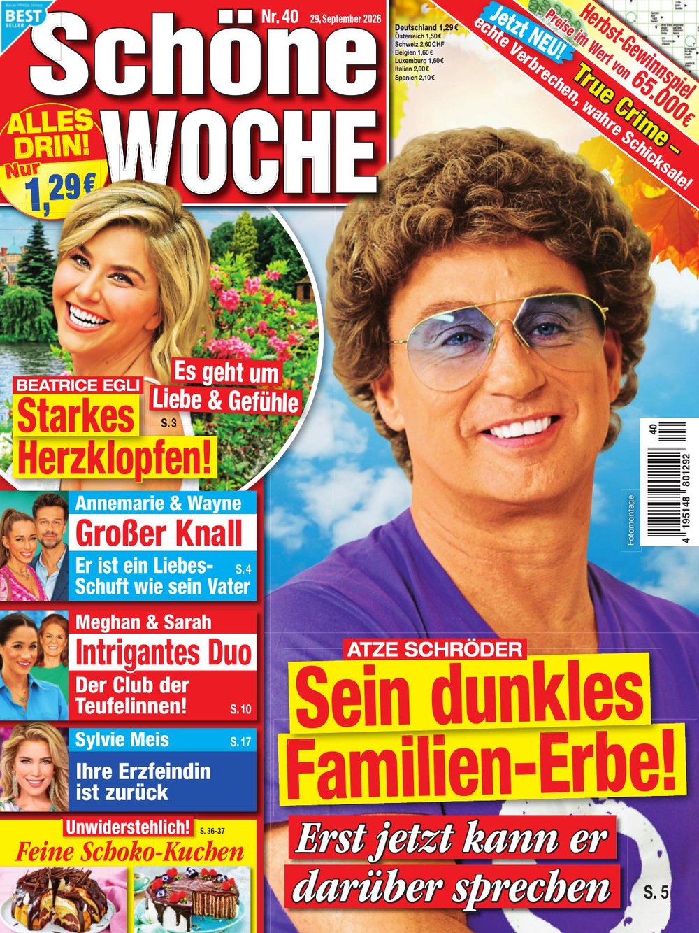 Schöne Woche 2026-40 – Atze Schröder Beatrice Egli Sylvie Meis – Originele uitgave