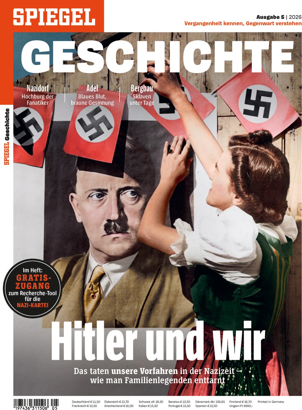 Spiegel Geschichte Tijdschrift Duitsland 2026-05 – Adolf Hitler – Originele uitgave