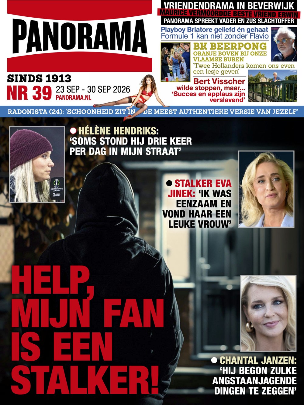 Panorama Magazin Niederlande 2026-39 Hélène Hendriks Eva Jinek Chantal Janzen Flavio Briatore Bert Visscher