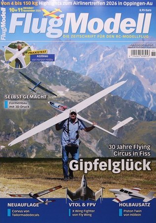 FlugModell 2026-11 RC-Modellflug Segelflugmodell Flying Circus Fiss