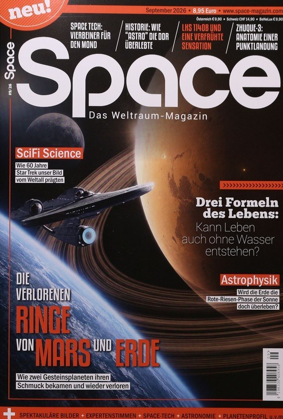 Space 2026-09 Weltraum Astronomie Astrophysik