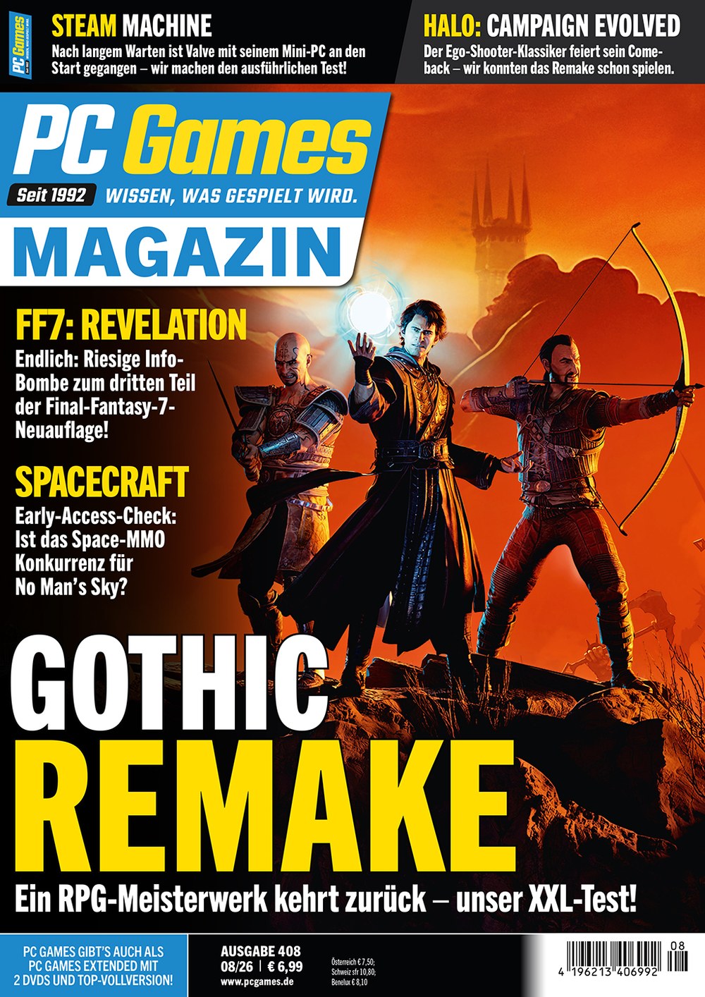PC Games Revista Alemania 2026-08 Edición original