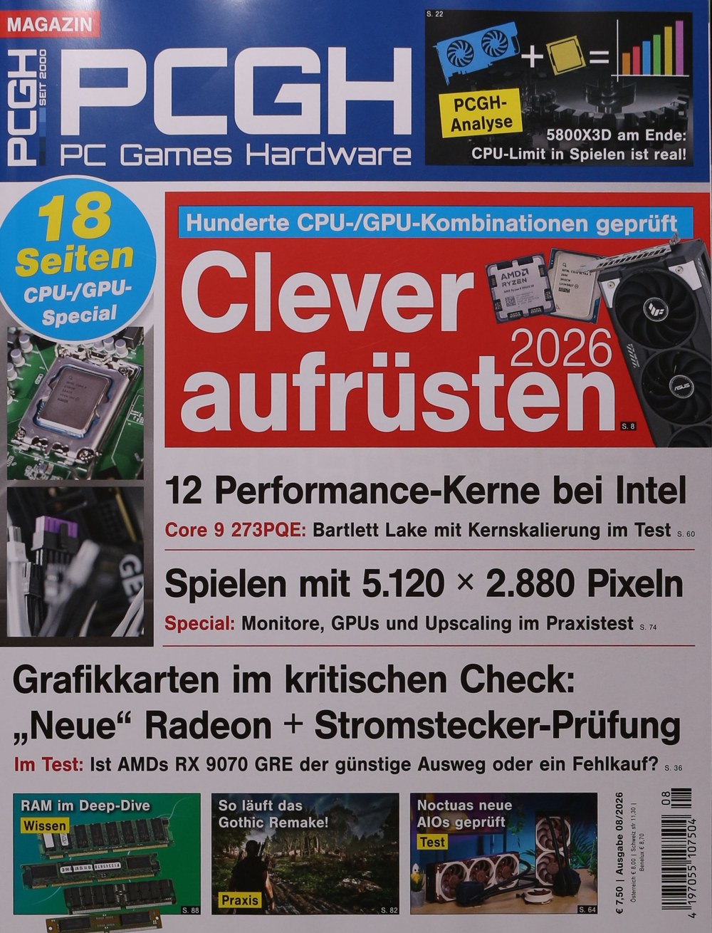 PC Games Hardware Tijdschrift 2026-08 Originele uitgave