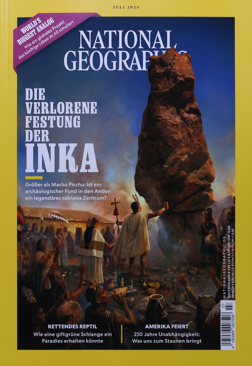 National Geographic Revista Alemania 2026-07 Edición original