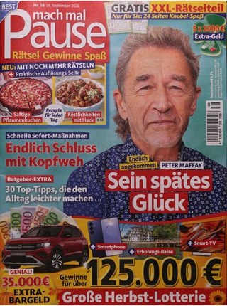 Mach Mal Pause 2026-38 Peter Maffay