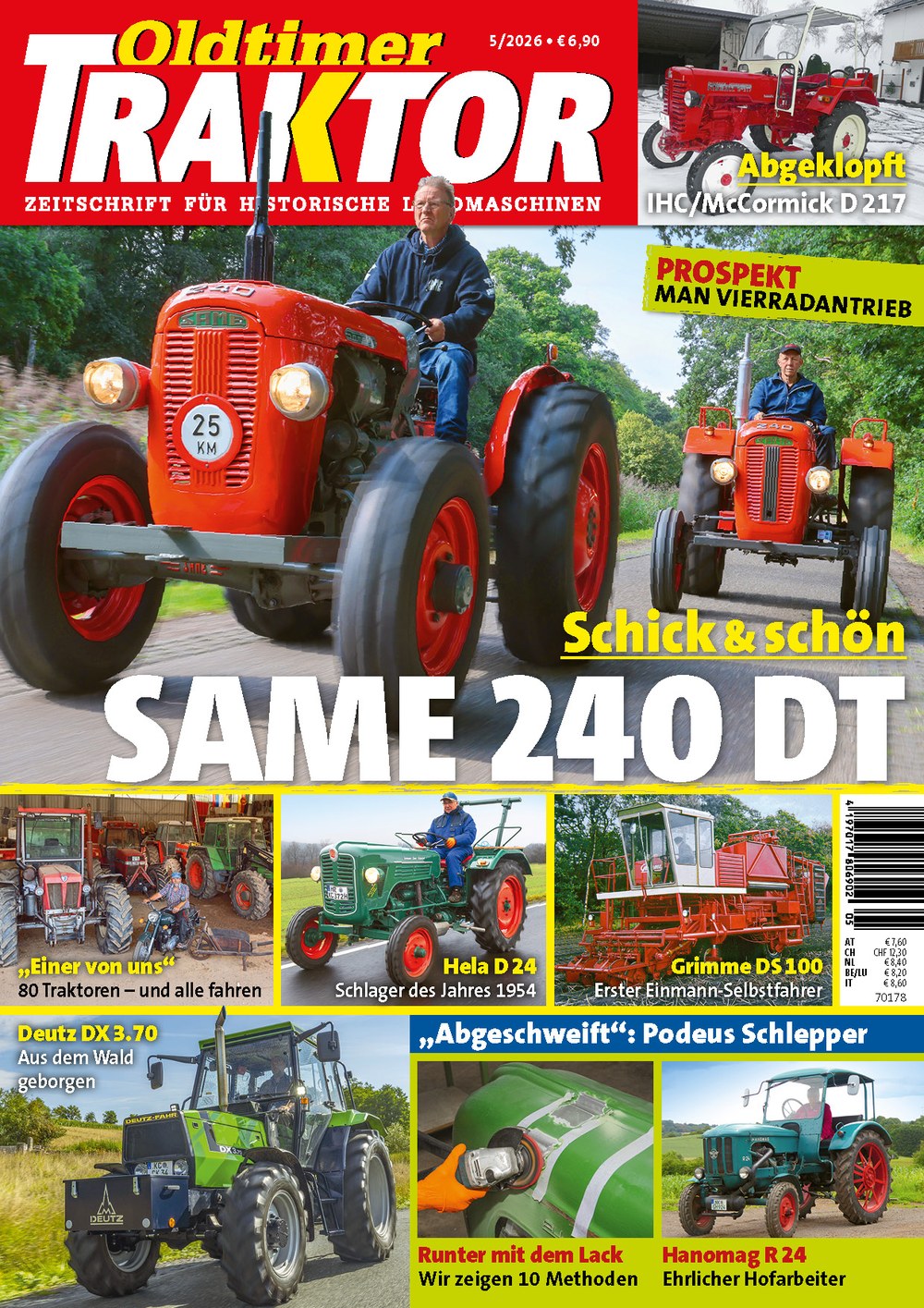 Oldtimer Traktor Revista Alemania 2026-05 Edición original