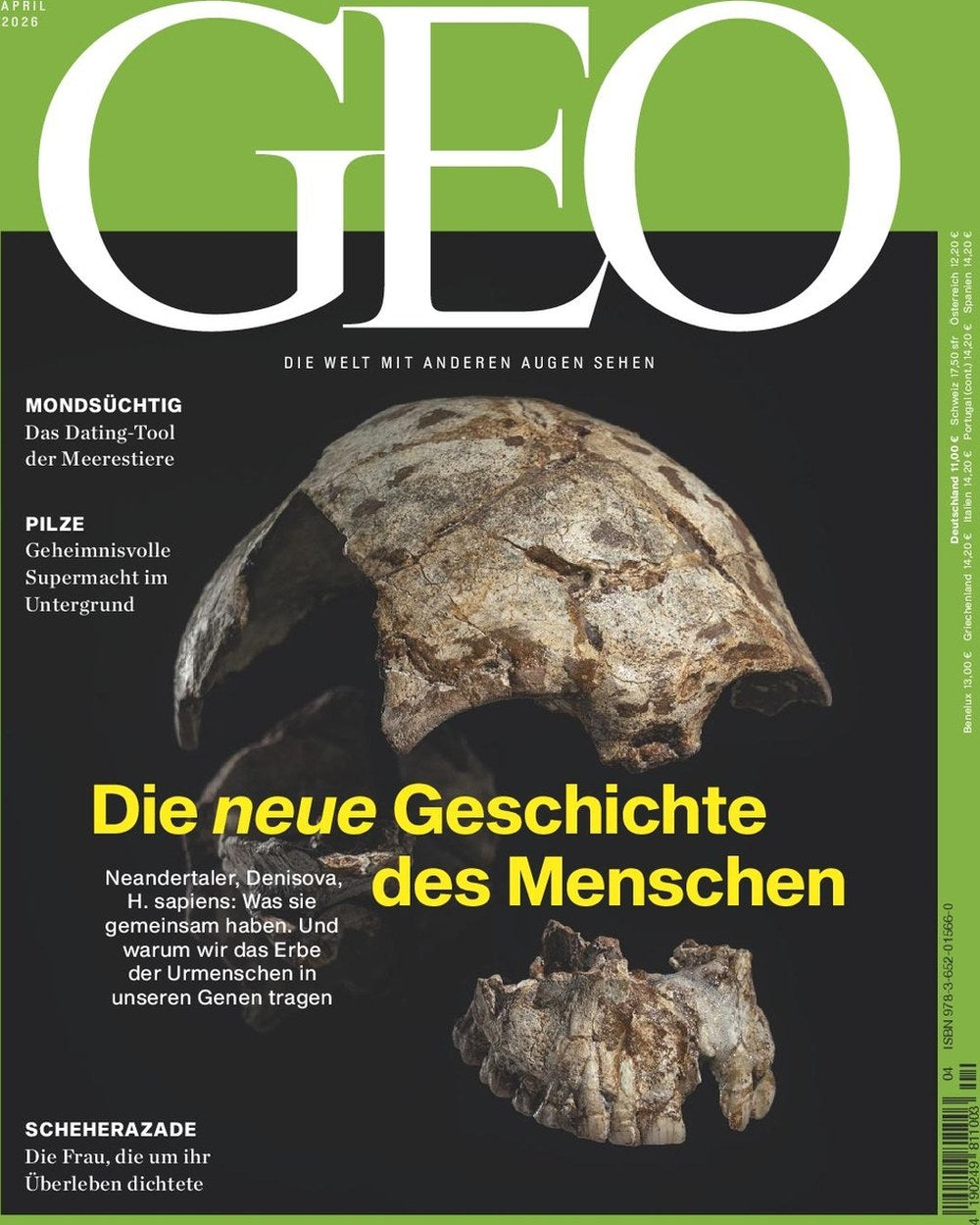 Geo Magazine Magazine Allemagne 2026-04 Édition originale
