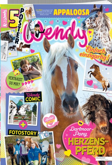 Wendy Magazin Deutschland 2026-03 Pferde Appaloosa Dartmoor-Pony