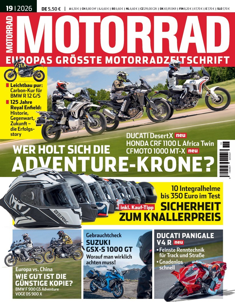 Motorrad Revista Alemania 2026-19 Edición original
