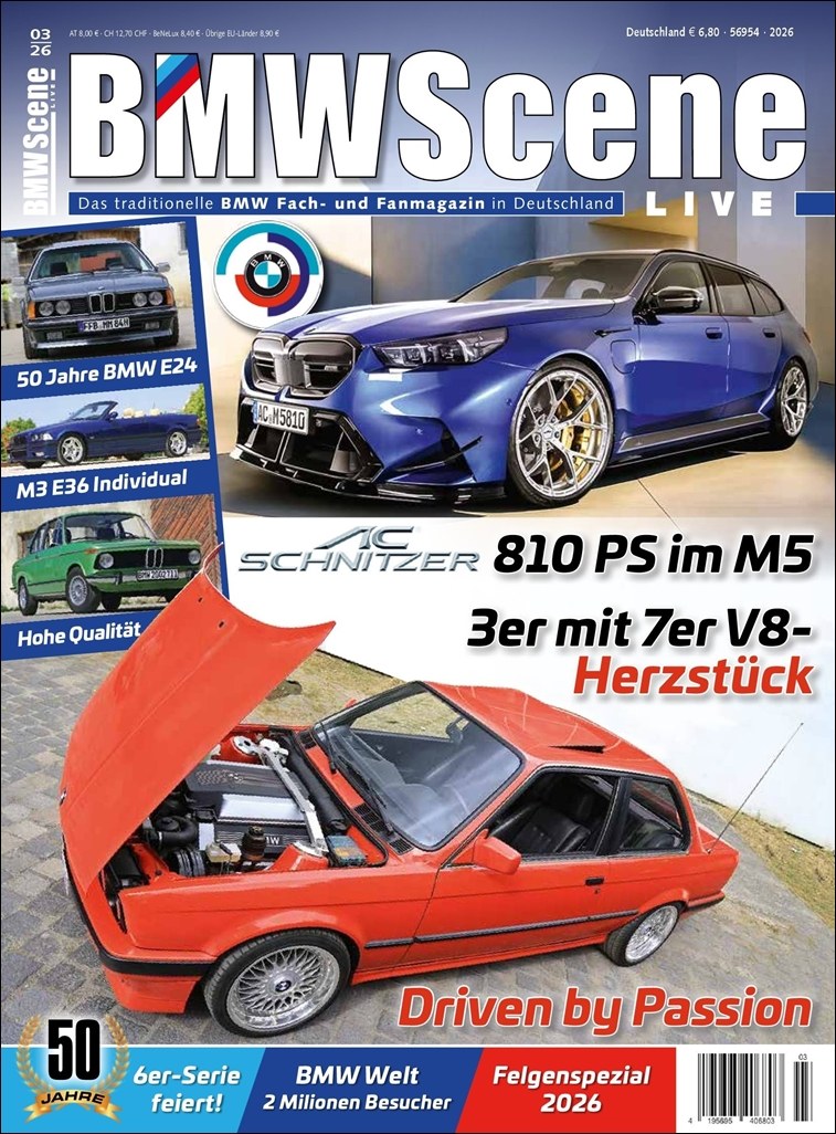 BMW Scene Live Magasin Tyskland 2026-03 Originaludgave