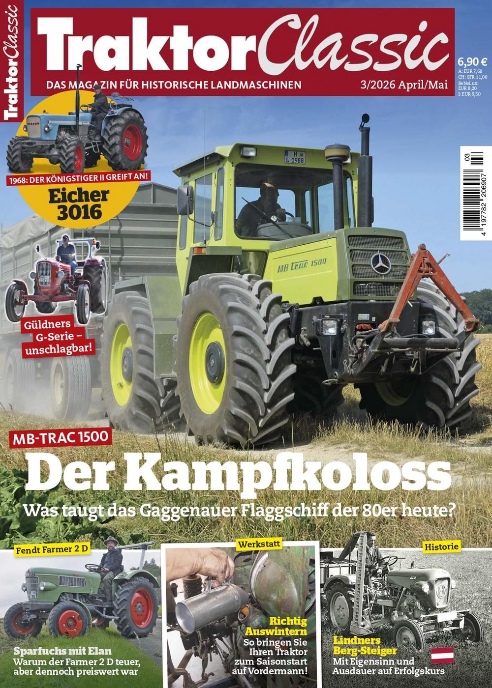 Oldtimer Traktor Revista Alemania 2026-03 Edición original