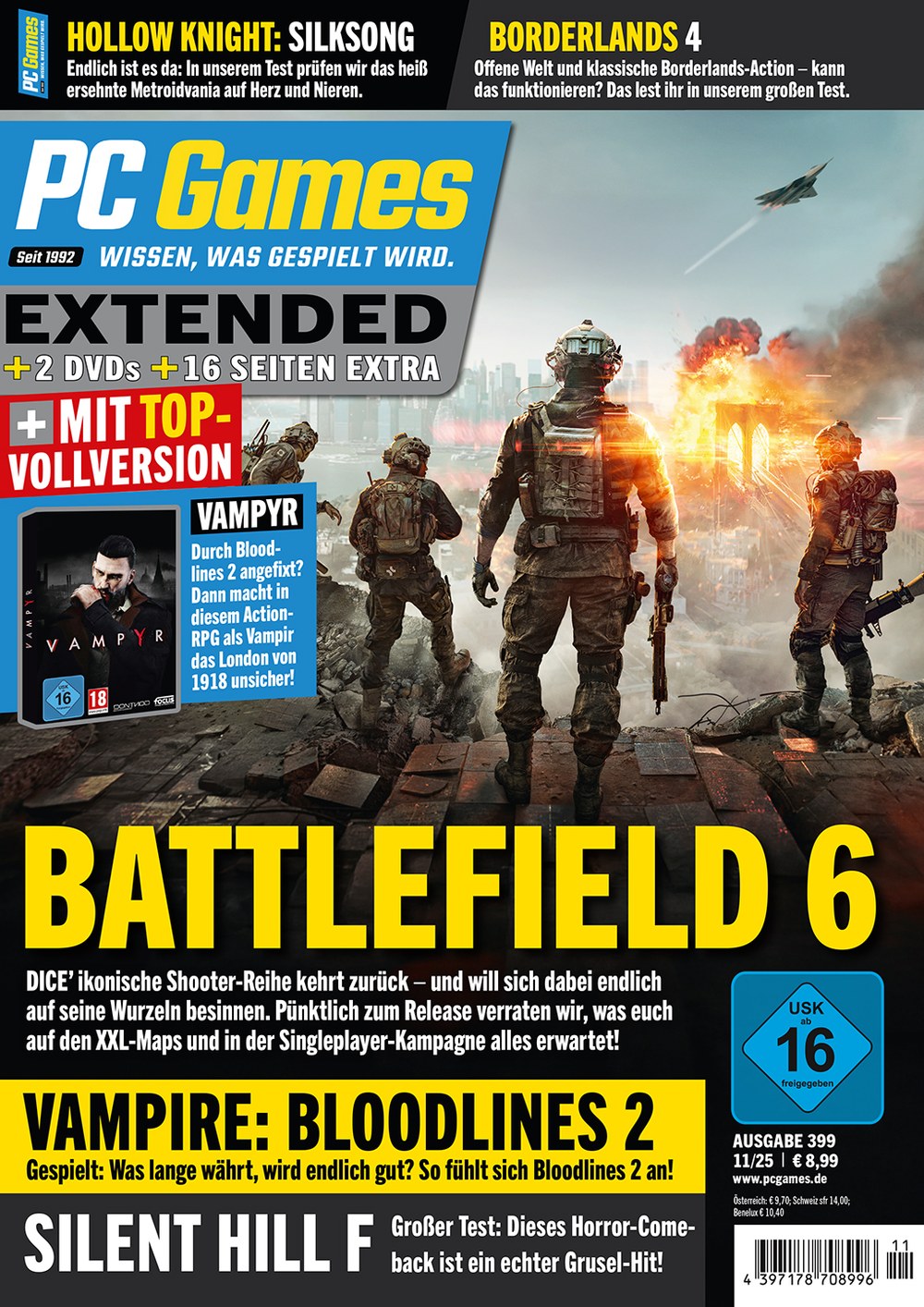 PC Games Extended Magazine Allemagne 2025-11 Édition originale