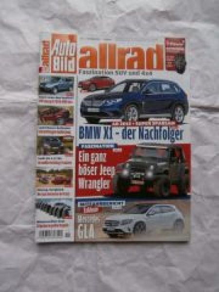 Auto Bild Magazin Deutschland 2013-11 BMW X1 Jeep Wrangler Mercedes GLA