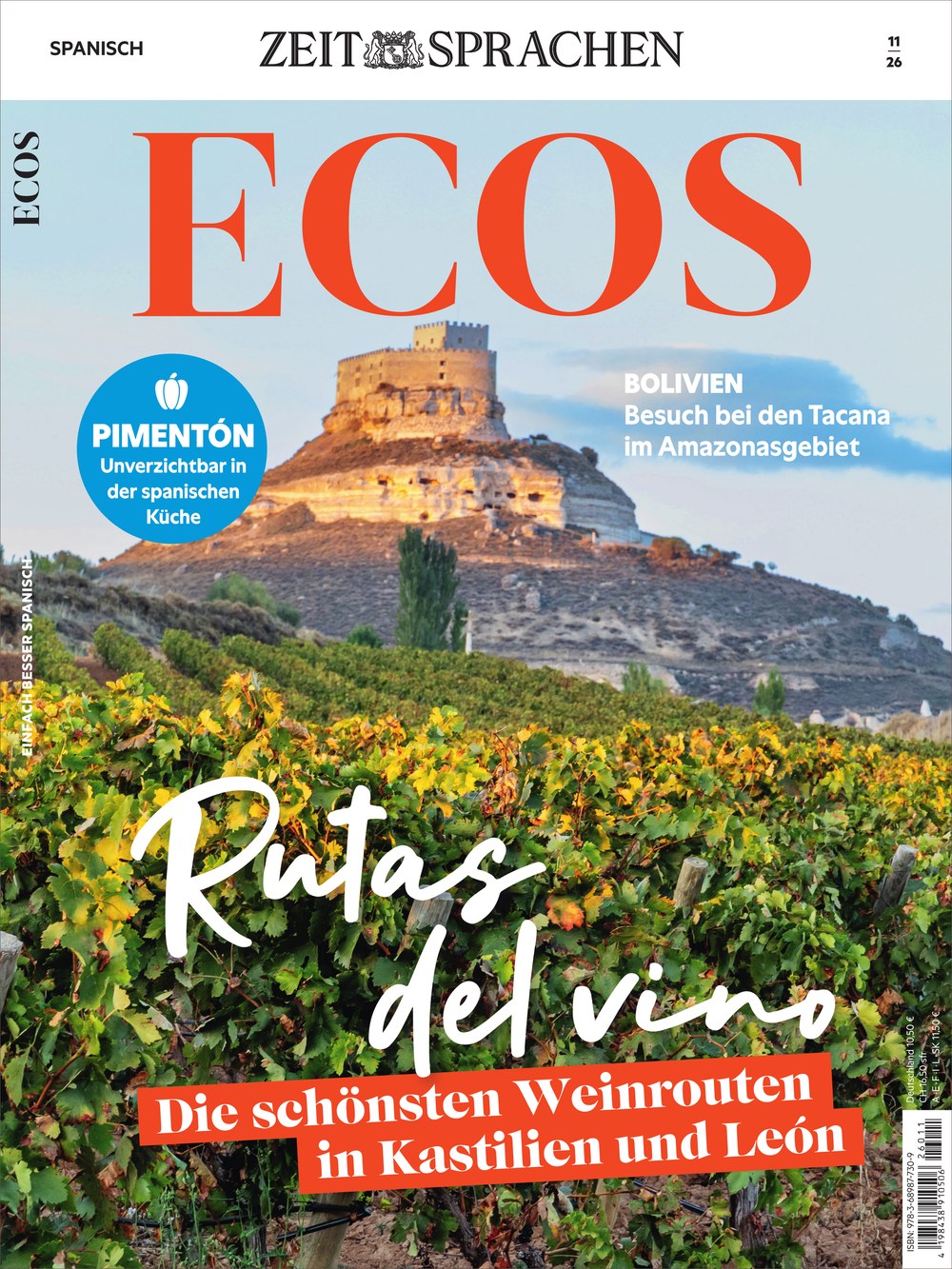 Ecos Magazin Deutschland 2026-11 Weinrouten Kastilien Und León Spanischer Wein