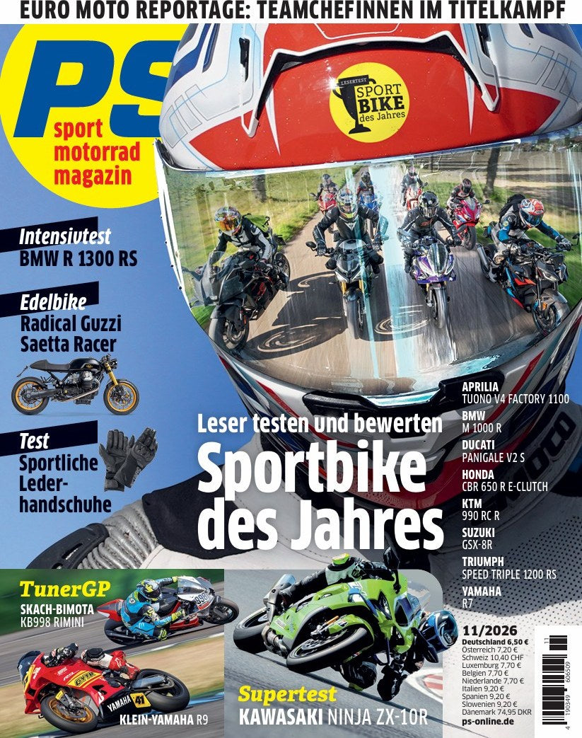 Ps Motorrad Magasin Tyskland 2026-11 Originalutgåva