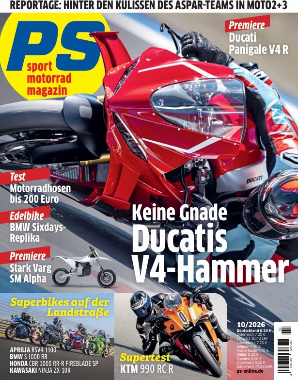 Ps Motorrad Magasin Tyskland 2026-10 Originaludgave