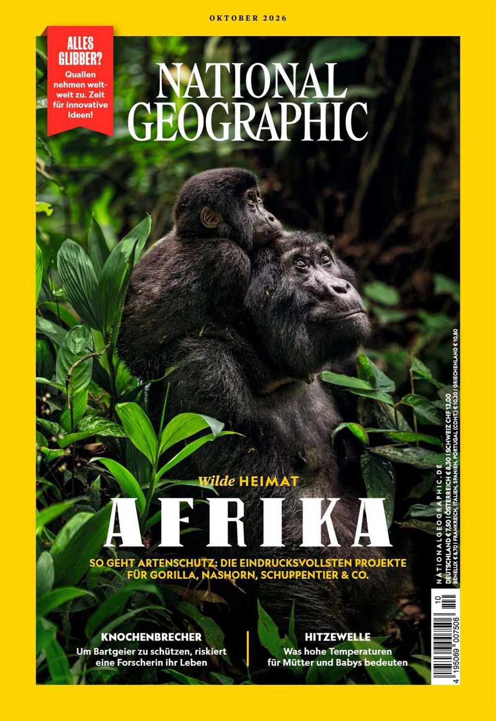 National Geographic Revista Alemanha 2026-10 Edição original