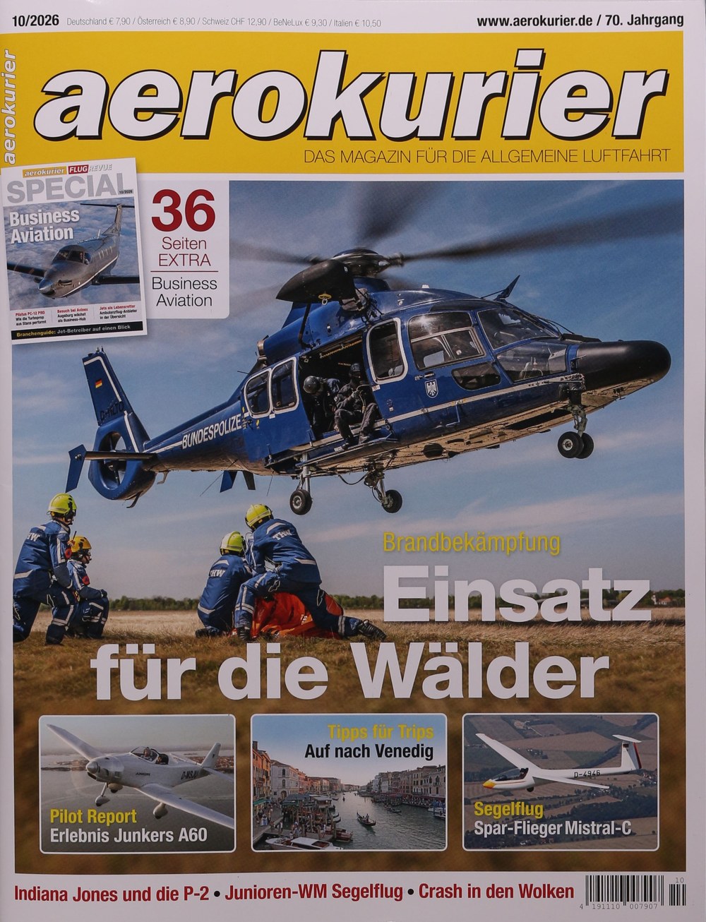 Aerokurier Tijdschrift Duitsland 2026-10 Originele uitgave