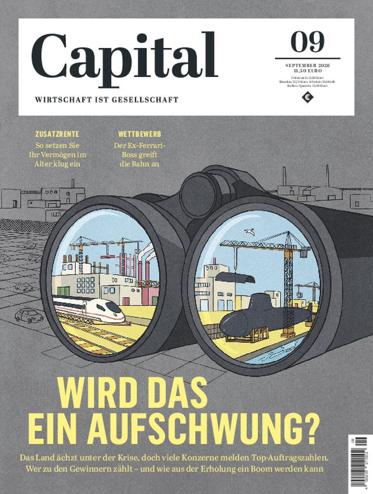 Capital Magazin Deutschland 2026-09 Wirtschaftsaufschwung Konjunktur Krise