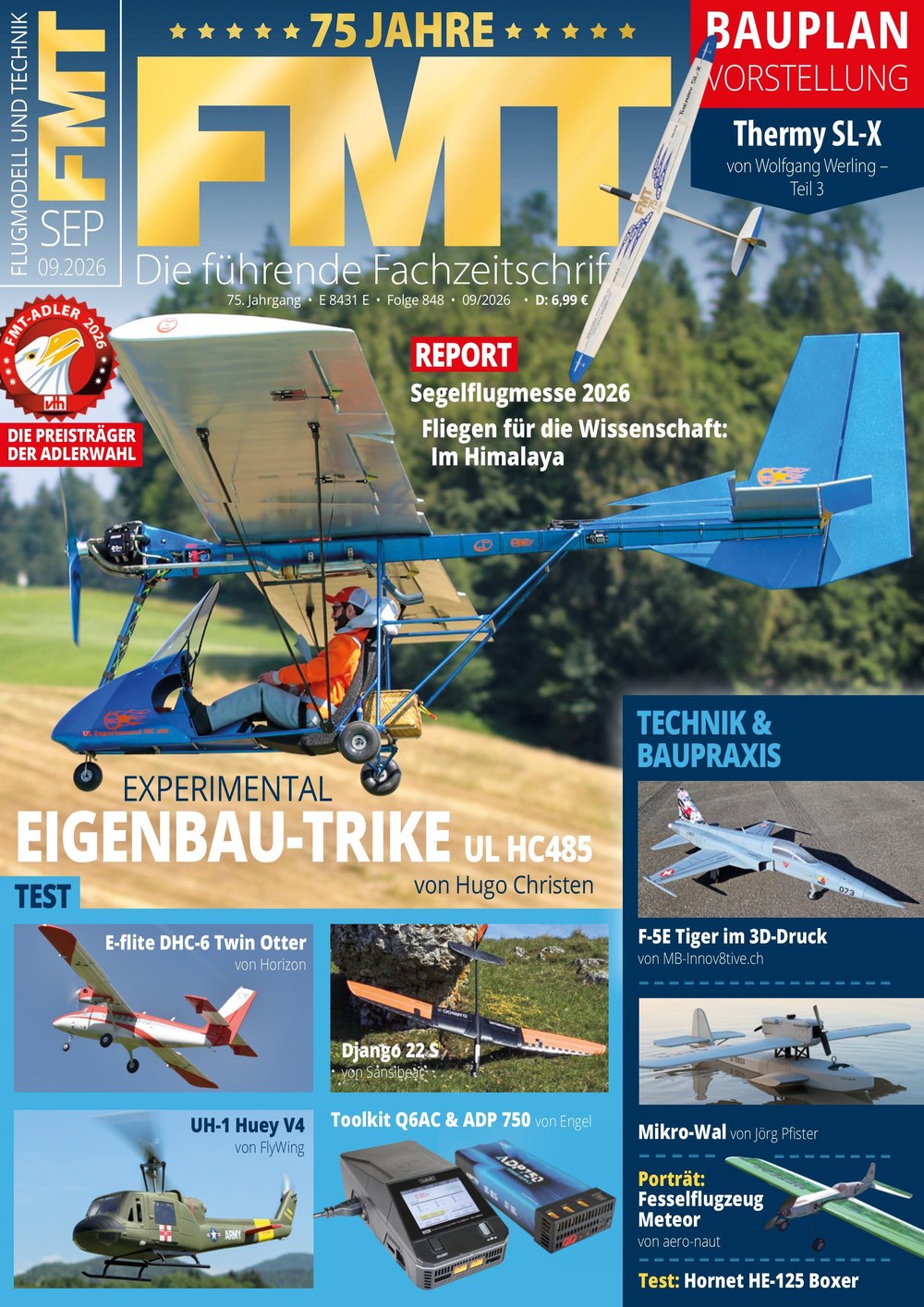 FlugModell 2026-09 Hugo Christen Wolfgang Werling Jörg Pfister