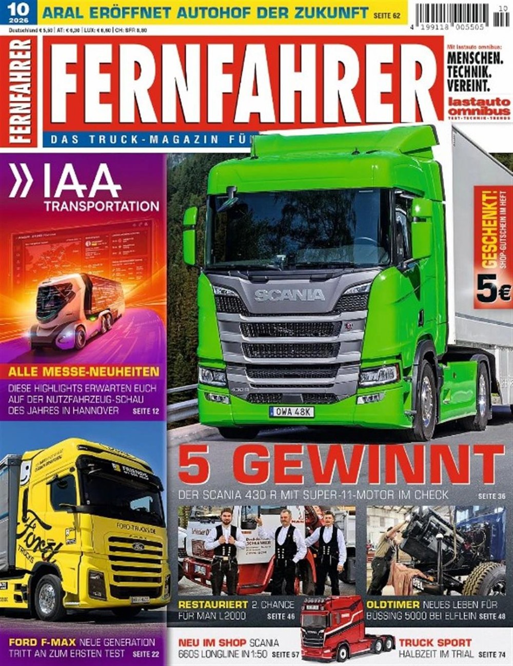 Fernfahrer 2026-10 Édition originale