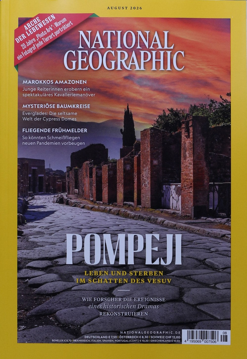 National Geographic Magasin Tyskland 2026-08 Originaludgave