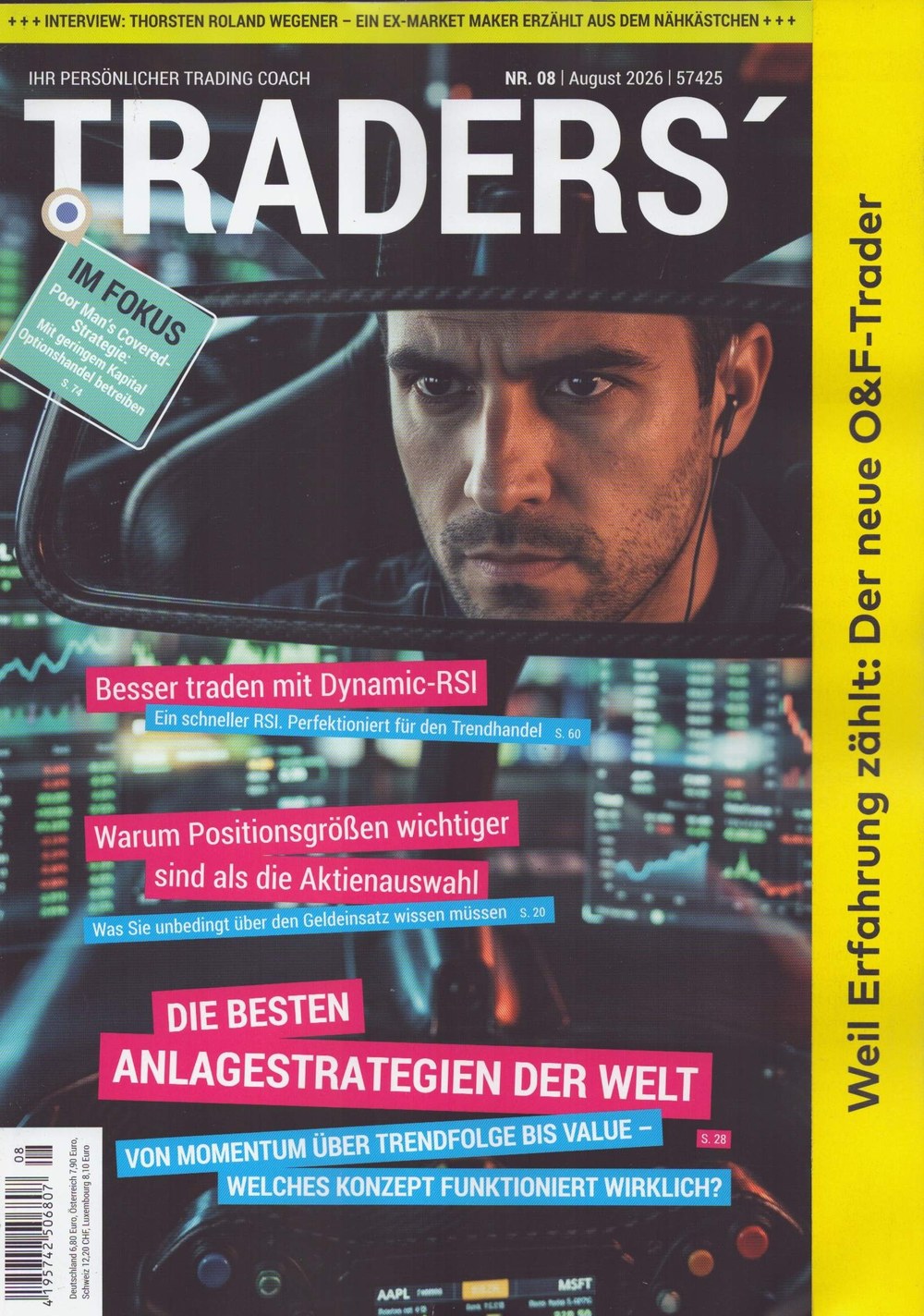 Traders 2026-08 – Thorsten Roland Wegener – Originalutgåva