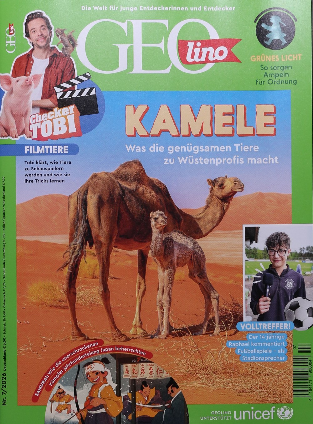 Geolino Magazin Deutschland 2026-07 Checker Tobi
