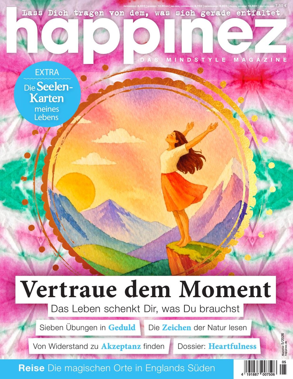 Happinez Magazin Deutschland 2026-05 Achtsamkeit Vertrauen Geduld