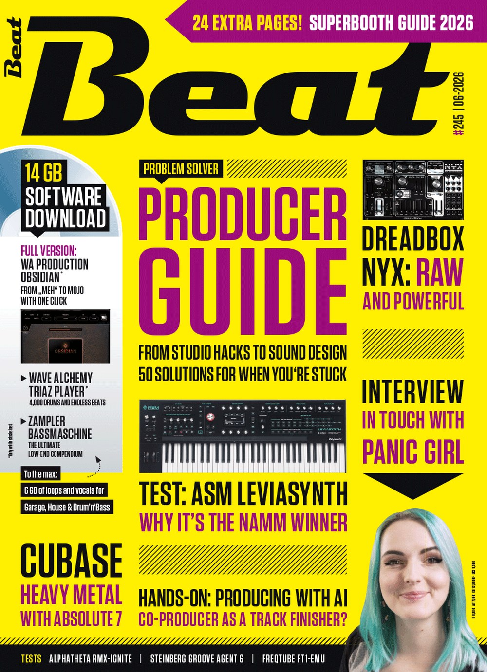 Beat English Tijdschrift Duitsland 2026-06 – Panic Girl ASM – Originele uitgave