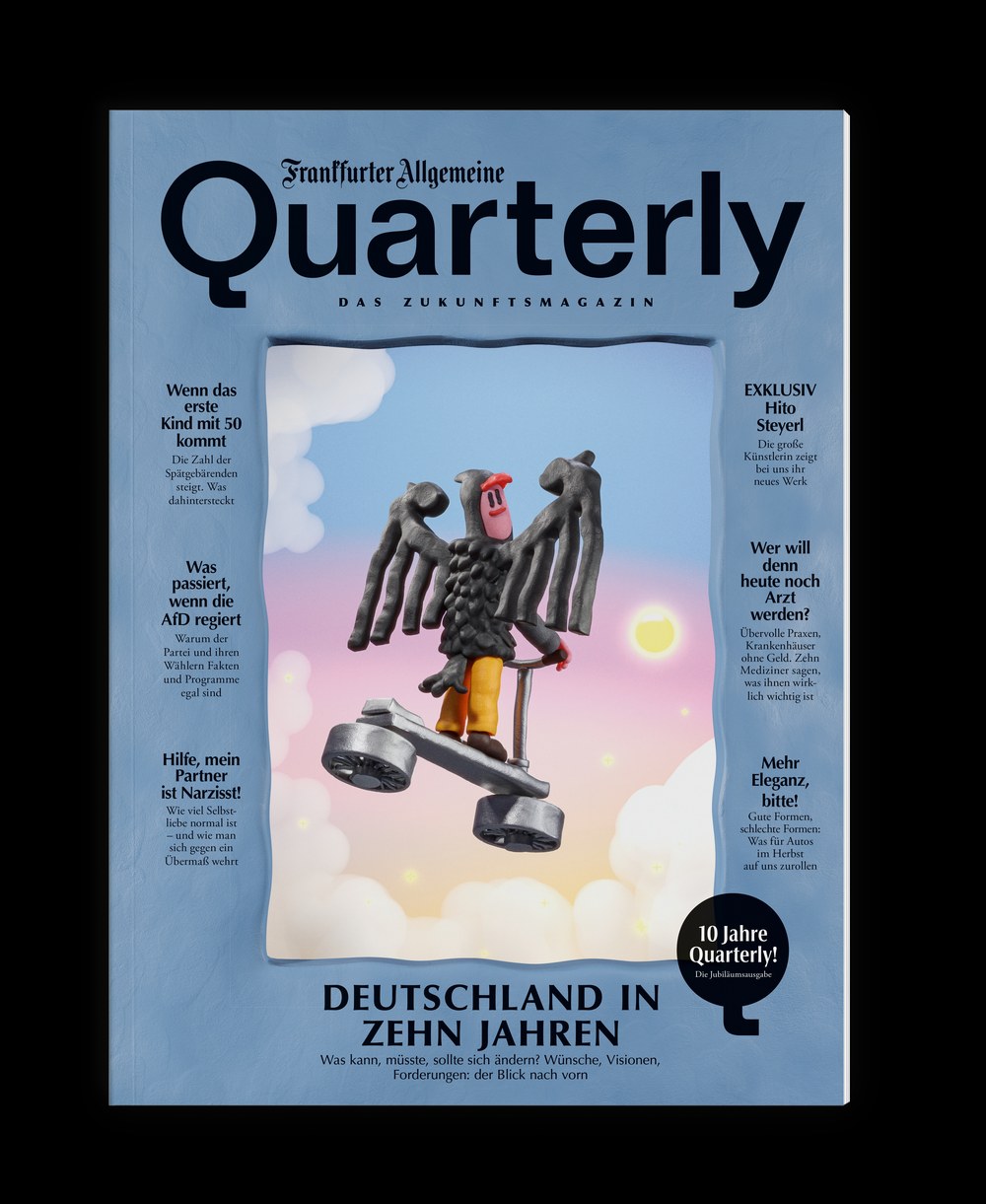 Frankfurter Allgemeine Quarterly Tijdschrift Duitsland 2026-04 – Hito Steyerl – Originele uitgave