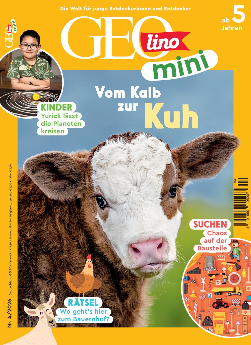 GEOlino Mini 2026-04 – Yurick – Édition originale
