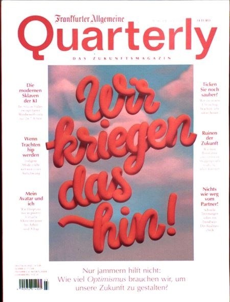 Frankfurter Allgemeine Quarterly Tijdschrift Duitsland 2026-03 Originele uitgave
