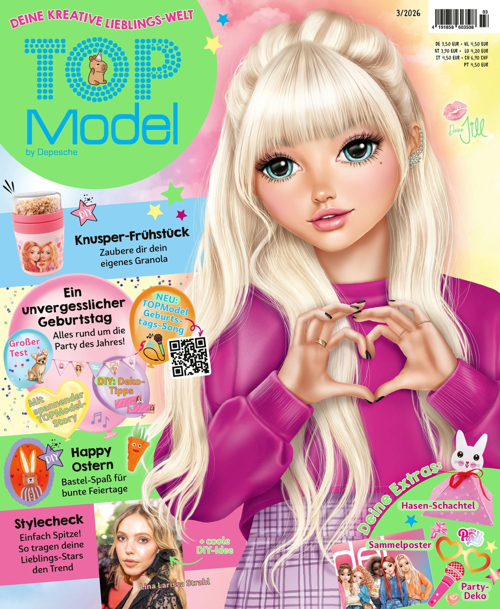 TOPModel Friends Club 2026-03 – Lina Larissa Strahl – Édition originale