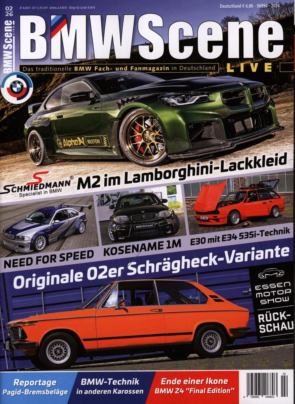 BMW Scene Live Magasin Tyskland 2026-02 Originaludgave