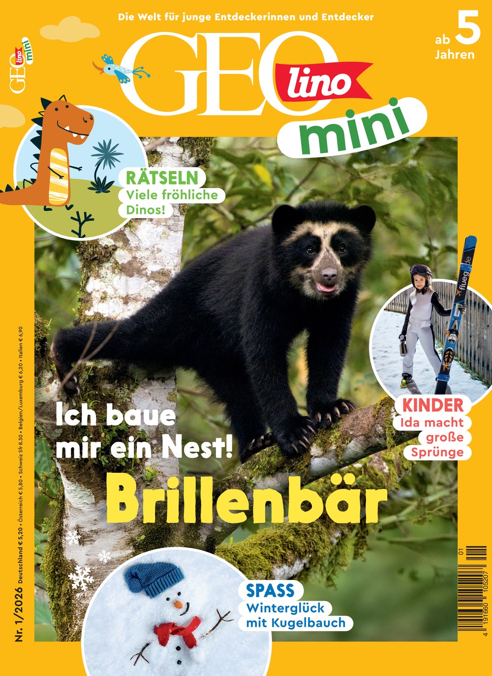 GEOlino Mini 2026-01 Alkuperäinen painos