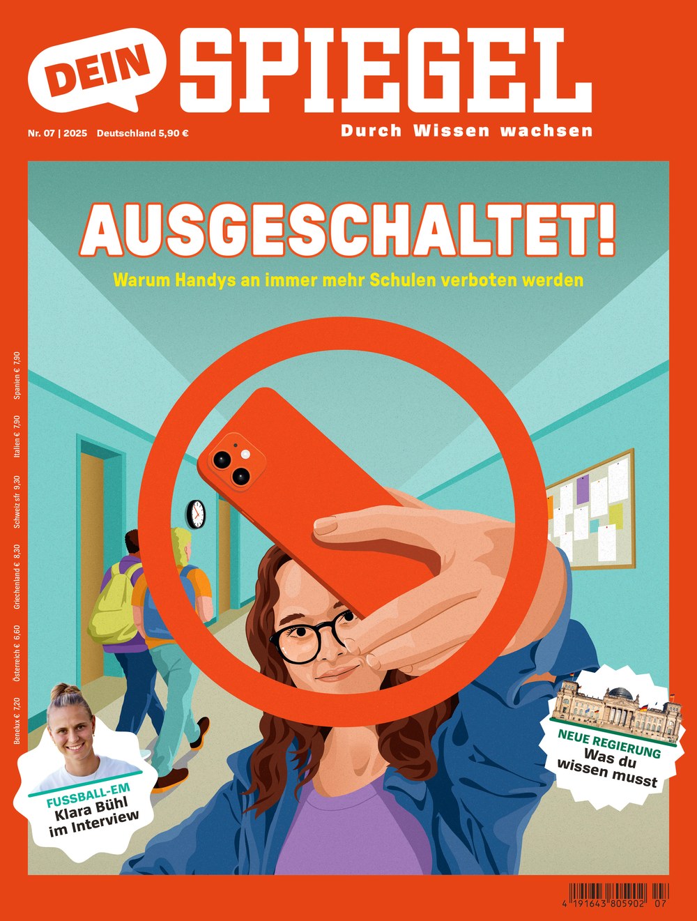Dein Spiegel Revista Alemania 2025-07 – Klara Bühl – Edición original