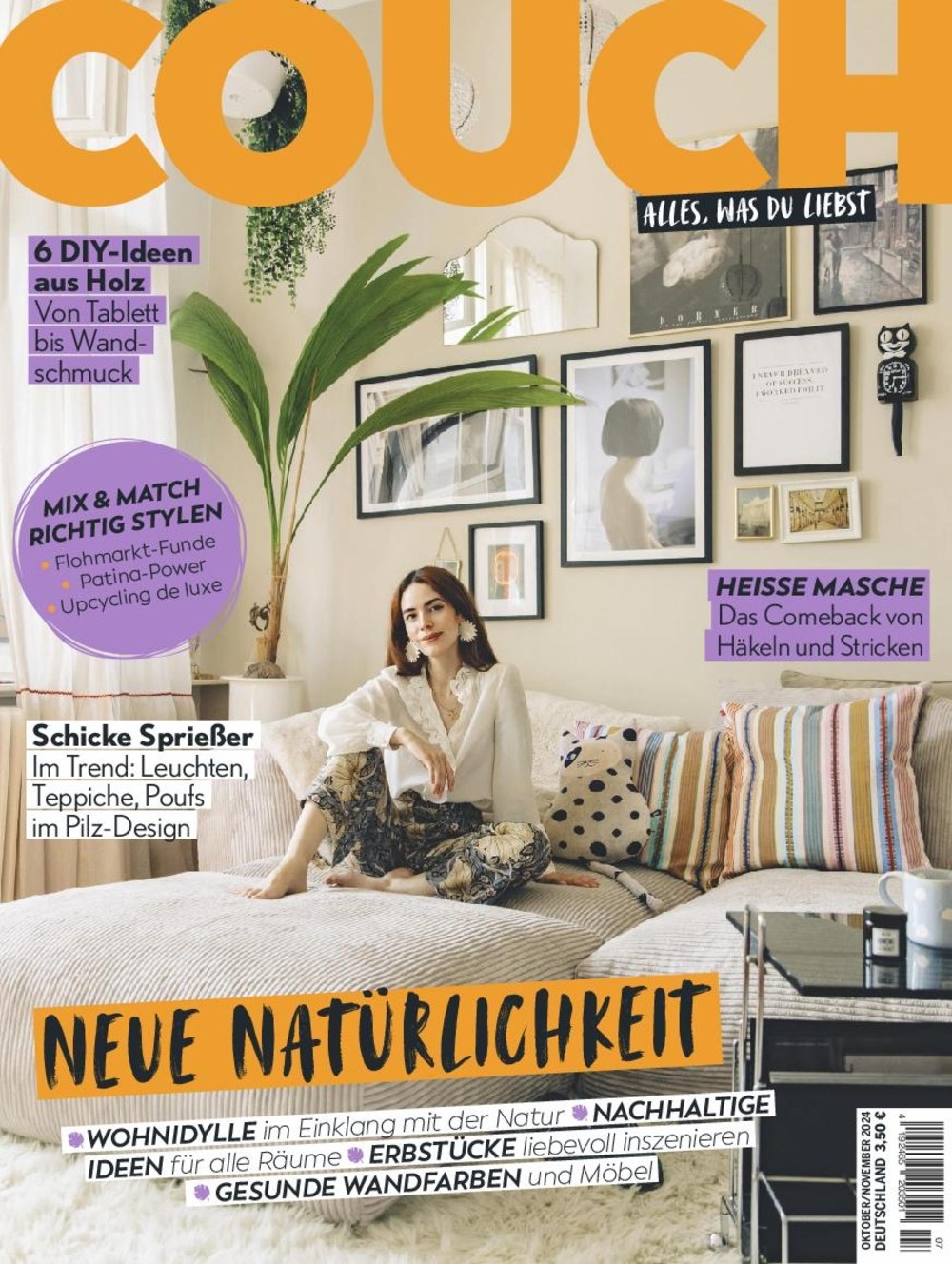 Couch Zeitschrift Magasin Tyskland 2024-07 Originalutgåva