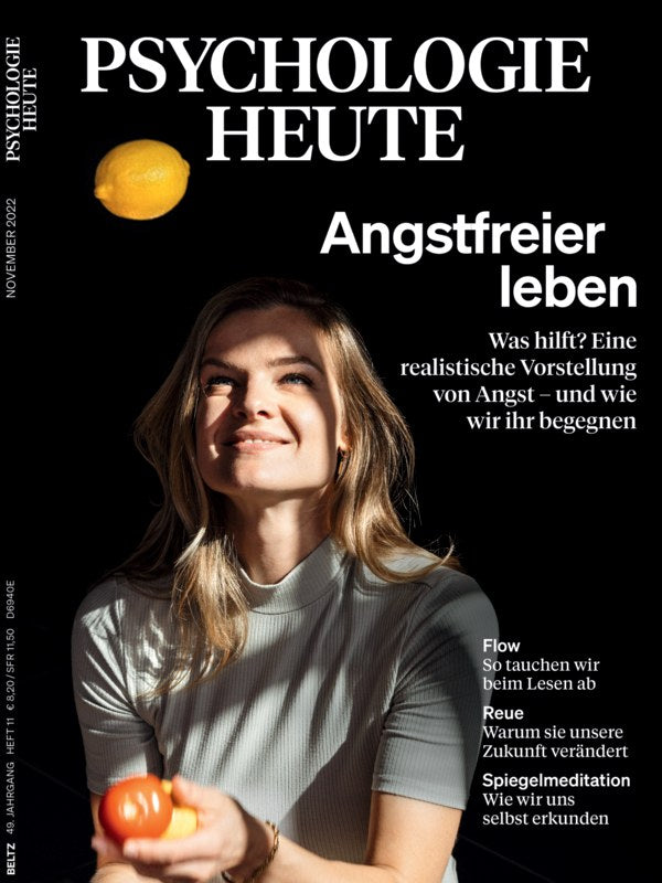 Psychologie Heute Lehti Saksa 2022-11 Alkuperäinen painos