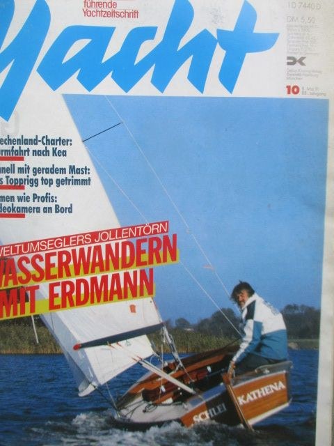 Yacht Magazine Allemagne 1991-10 – Wilfried Erdmann – Édition originale