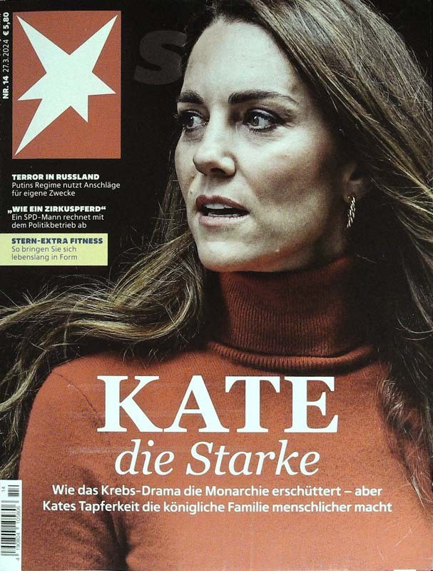Stern Magazin Deutschland 2024-26 Catherine, Princess Of Wales