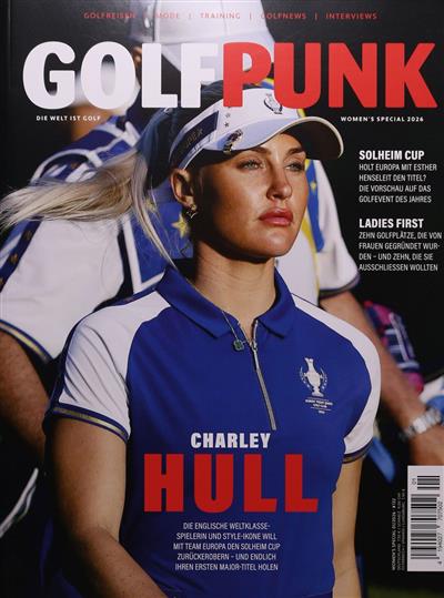 Golfpunk Revista Alemanha 2026-06 – Charley Hull Esther Henseleit – Edição original