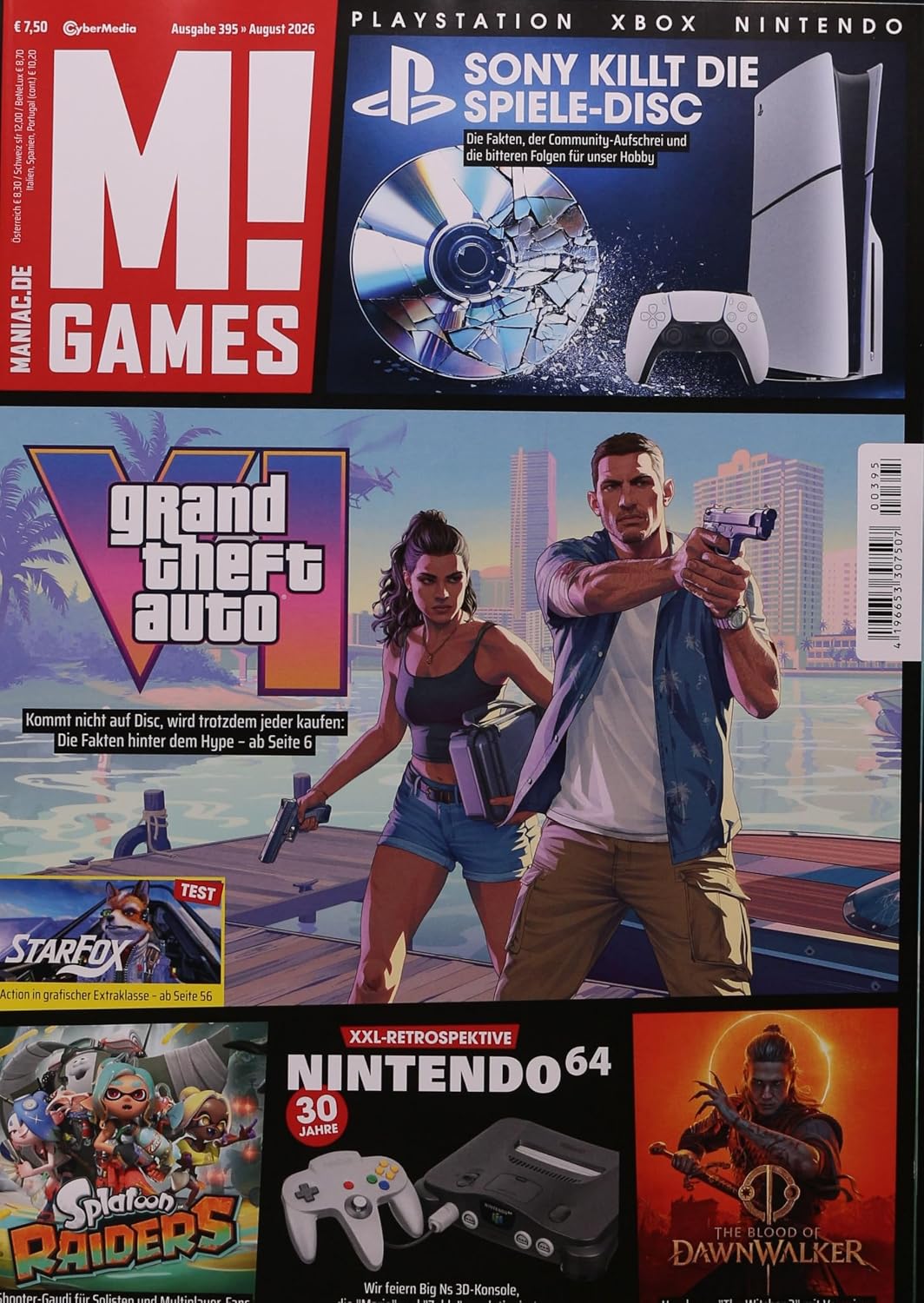 M Games Magasin Tyskland 2026 Originalutgåva