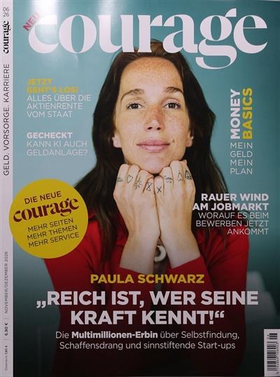 Courage Magasin Tyskland 2026-06 – Paula Schwarz – Originalutgåva