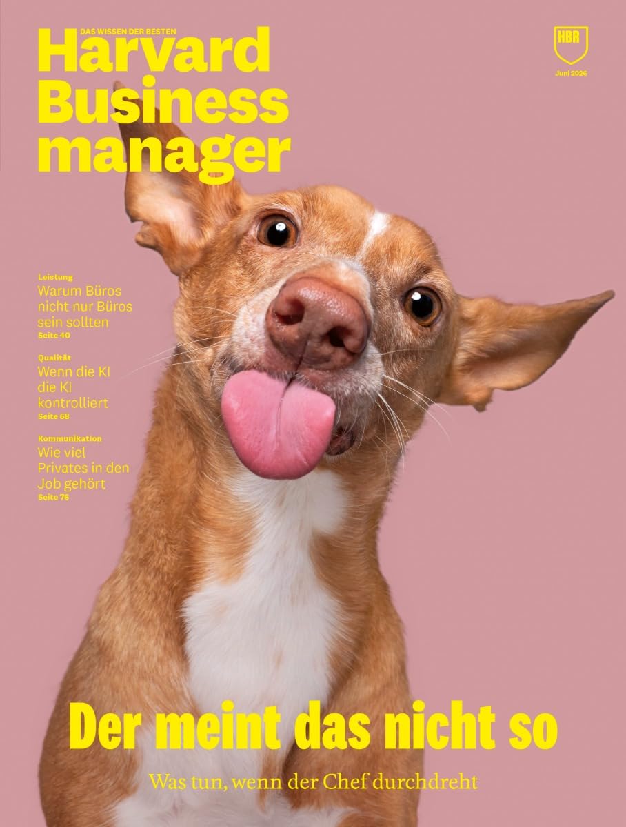 Harvard Business Manager 2026-06 Originaludgave