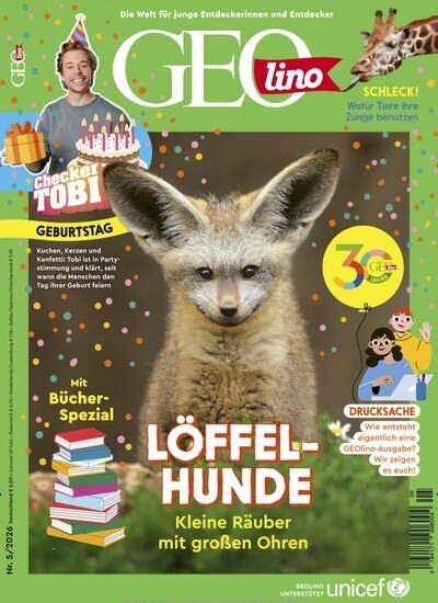 Geolino Magasin Tyskland 2026-05 – Checker Tobi – Originaludgave