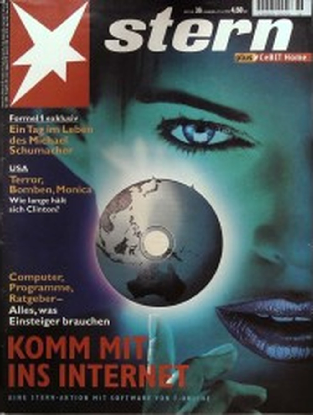Stern Magazin Deutschland 2000-21 Michael Schumacher Bill Clinton Monica Lewinsky