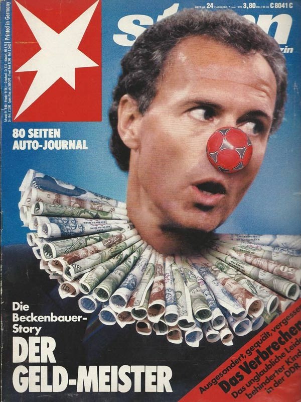 Stern Rivista Germania 1990-24 – Franz Beckenbauer – Edizione originale