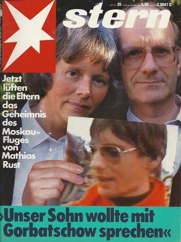 Stern Rivista Germania 1987-25 – Mathias Rust – Edizione originale