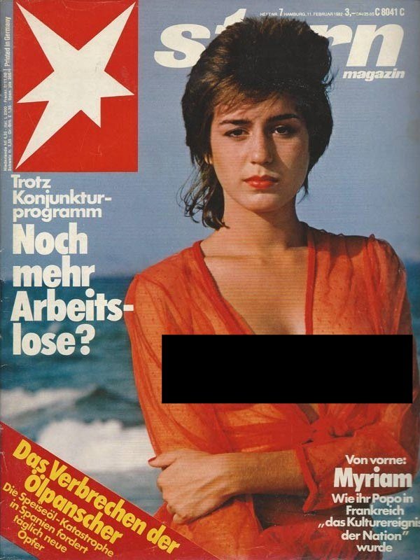 Stern Tijdschrift Duitsland 1982-07 – Myriam Abel – Originele uitgave